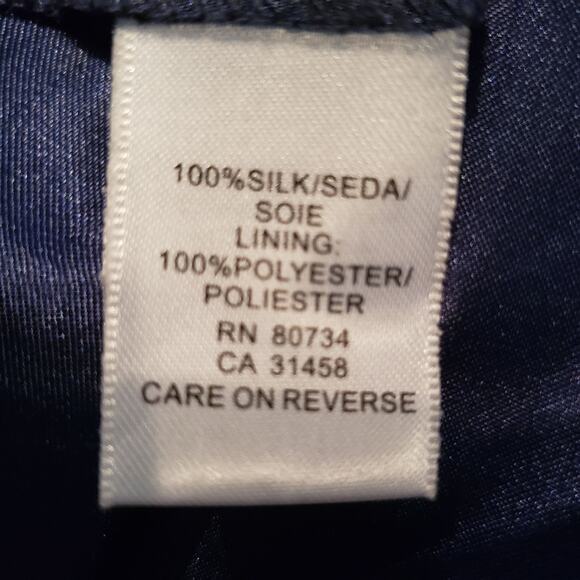 BCBGMAXAZRIA Y2K Baby Doll Tulle Silk Halter Dress Party Date Blue Strappy - S - Picture 10 of 10